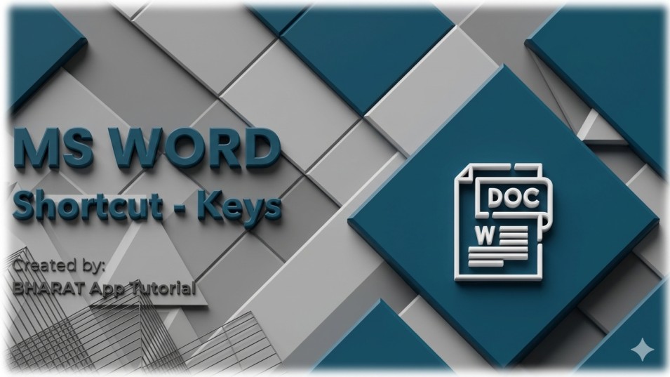 MS Word – Computer Shortcut Keys